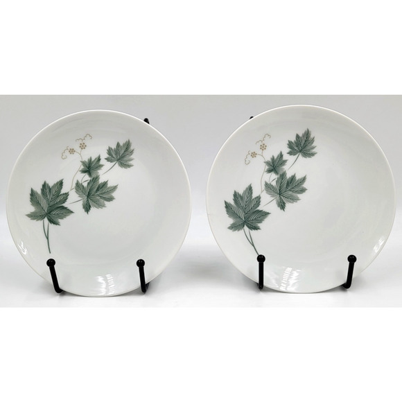 Two Noritake Cook'n Serve WILD IVY 102 Salad Plate 8 1/4" 1959 - 1973 Japan - Picture 1 of 5